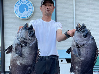 勝浦周辺（磯）名人イシダイゲット‼️