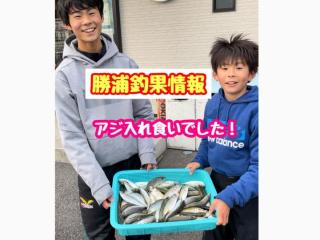 勝浦周辺（堤防）アジフィーバー続く！！