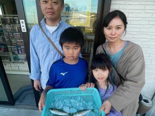 勝浦周辺（堤防）家族で初釣り‼️