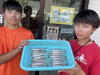 勝浦周辺（堤防）シロギス好調です！