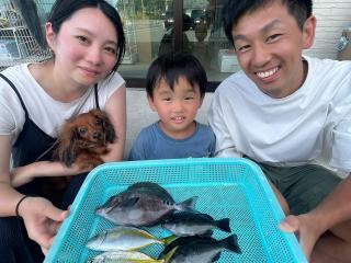 店頭でお聞きください（堤防）シマアジ・メジナ・サンノジ