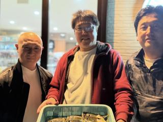 店頭でお聞きください（堤防）サビキ釣りアジ25cm