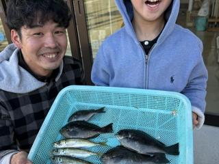 店頭でお聞きください（堤防）サビキ釣り　アジ＆メジナ