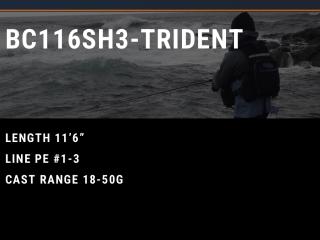 BLACK&CHROME116SH-TRIDENT(SPINNING)