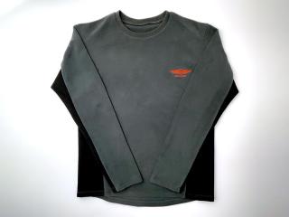 TWO PANEL FLEECE PULLOVER